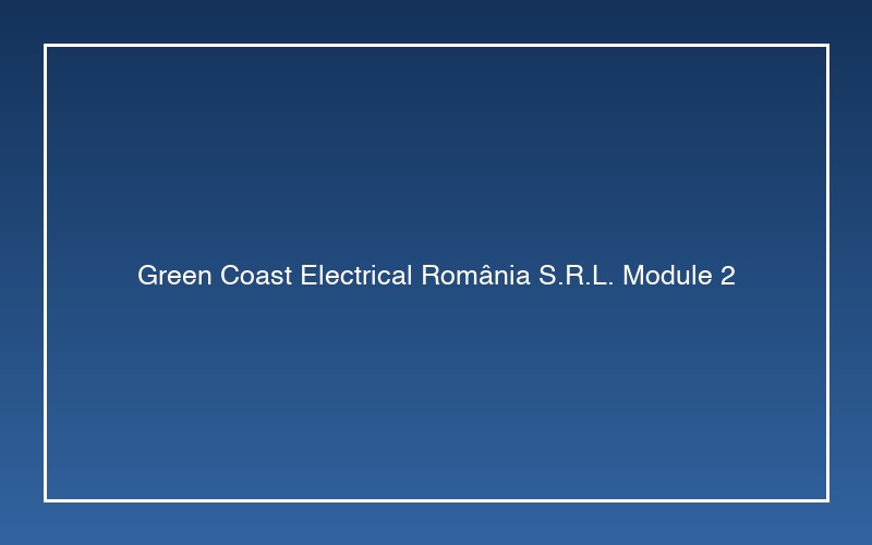 Modul Tehnologic 2